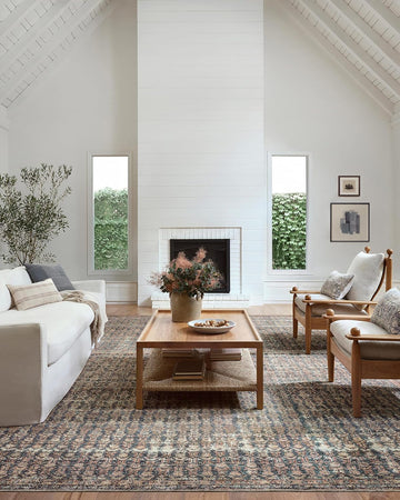 LOLOI AMBER LEWIS BILLIE OCEAN / BRICK RUG