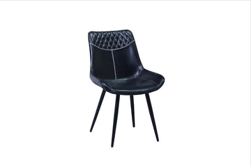 Dining Chair Black (Set of 2)