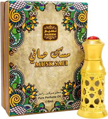 Naseem Musk Safi Perfume Oil Alcohol Free With Composition Of Musk Amber Sandalwood