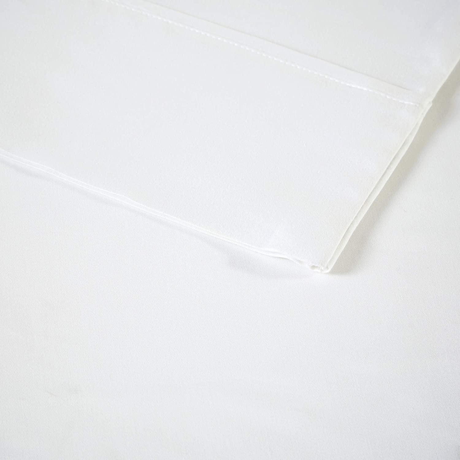 Cal King - Madison Park MP20-4842 Cotton Rich Sheet Set, White - GetSetHome Store