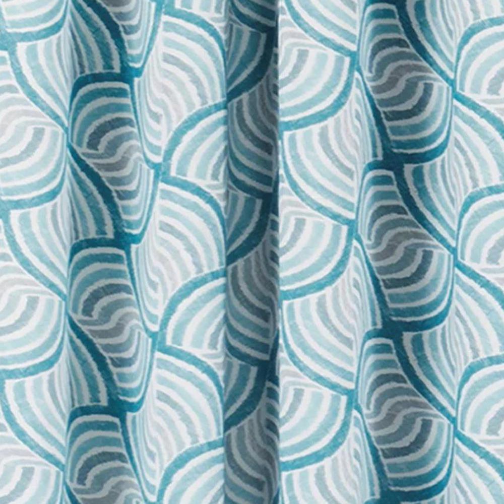 Curtain - Eclipse Benchley Blackout Window Curtain Panel in Teal - 37 in. W x 95 in. L - GetSetHome Store