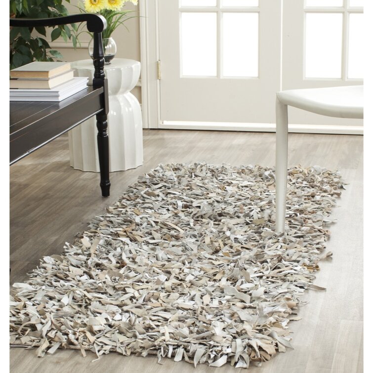 Area Rug - Dane Hand-Knotted White Area Rug  3’ x 5’ - GetSetHome Store
