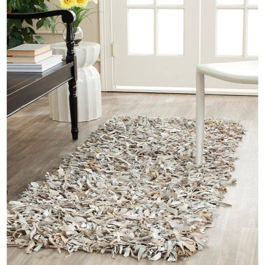 Area Rug - Dane Hand-Knotted White Area Rug  3’ x 5’ - GetSetHome Store