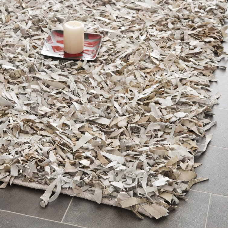 Area Rug - Dane Hand-Knotted White Area Rug  3’ x 5’ - GetSetHome Store