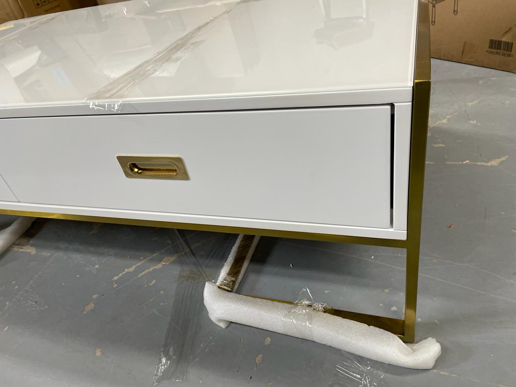 Povison White Coffee Table PV-CT078AW02 - GetSetHome Store