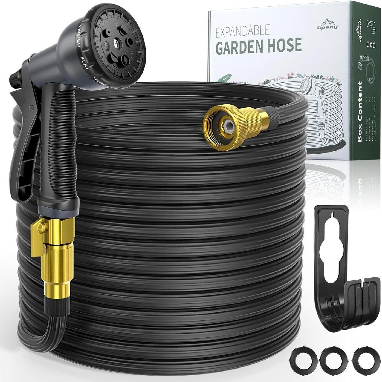 Gpeng Expandable Garden Hose 100ft