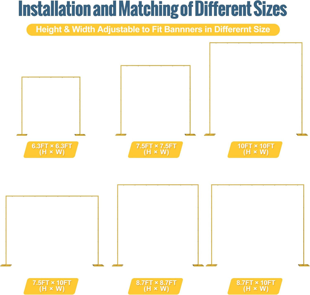 10x10 FT Backdrop Stand