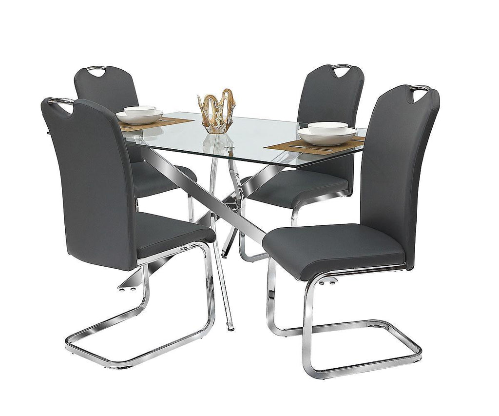 Lorie Leather Dining Chair (2 Per Box)