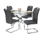 Lorie Leather Dining Chair (2 Per Box)