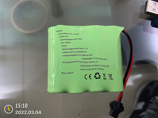 BEZGAR 4.8V, 800mAh Battery