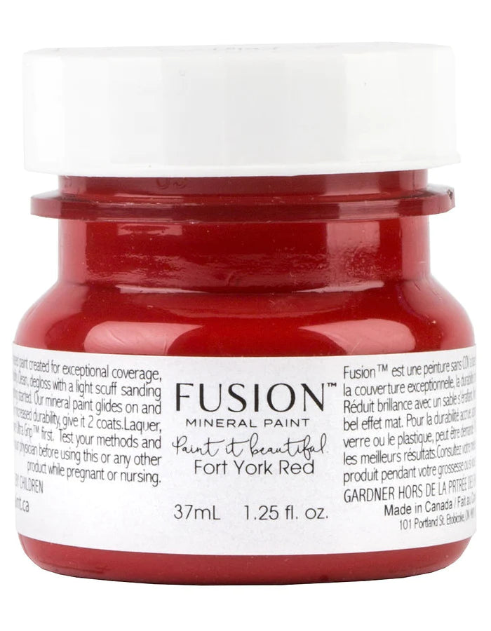 Fusion Mineral Paint - Fort York Red