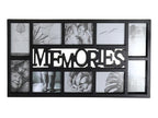 Black Collage Frame - Memories (10 Slots For Size 4X6)