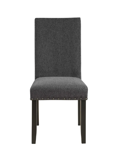 Grey Fabric Chair (2PC)