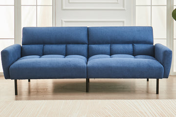 FABRIC KLIK KLAK SOFA BED - BLUE