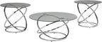 Ashley Hollynyx 3PC Modern Coffee Table Set T270-13