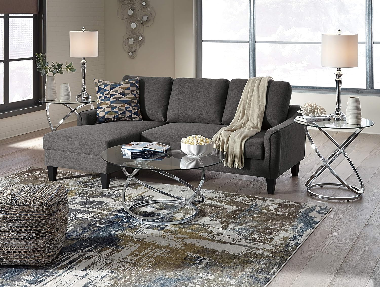 Ashley Hollynyx 3PC Modern Coffee Table Set T270-13