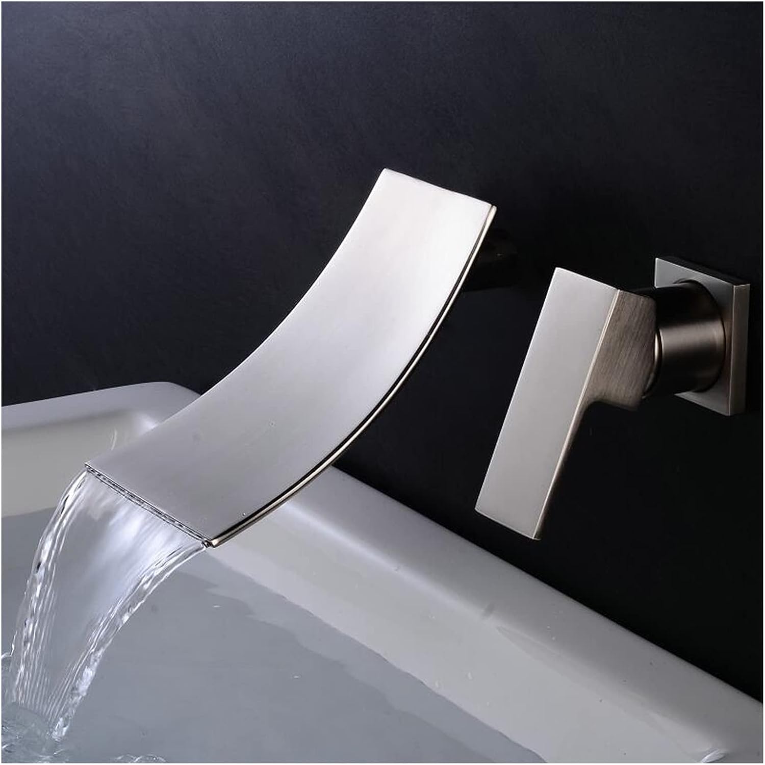 Bathroom Sink Taps Waterfall Basin Faucet