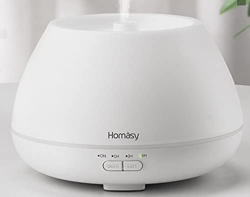 HOMASY Essential Oil Diffuser 500ml Aroma Diffuser