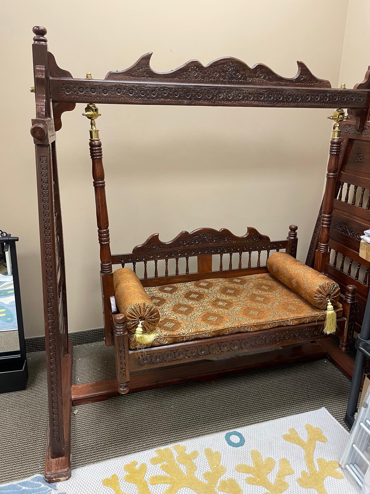 Handmade Sheesham Rosewood Swing Jhoola