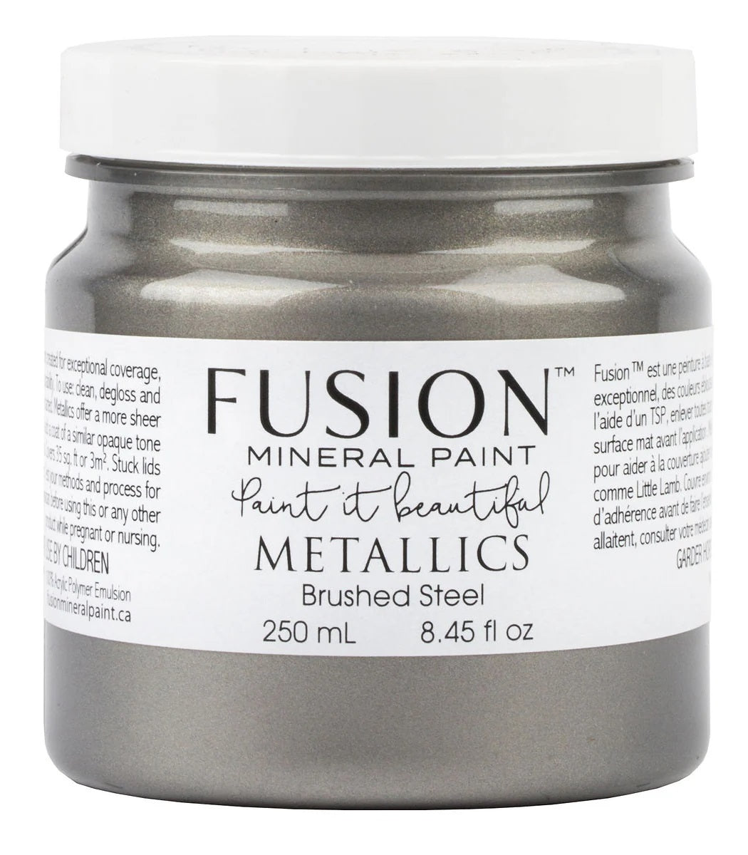 Fusion Mineral Paint - Brushed Steel