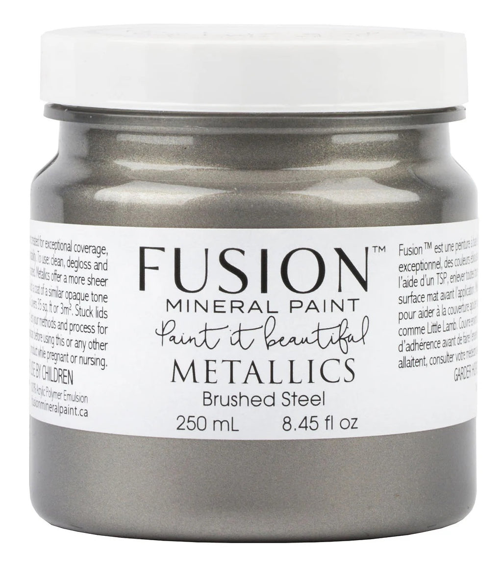 Fusion Mineral Paint - Brushed Steel