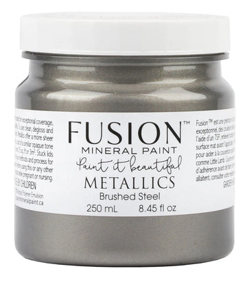 Fusion Mineral Paint - Brushed Steel