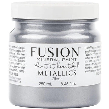Fusion Mineral Paint - Silver Metallic