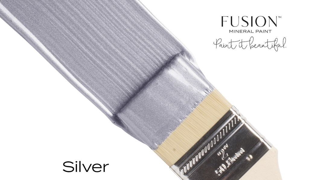Fusion Mineral Paint - Silver Metallic