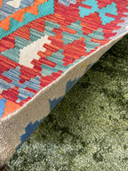AFGHAN KILIM HANDMADE WOOL RUG