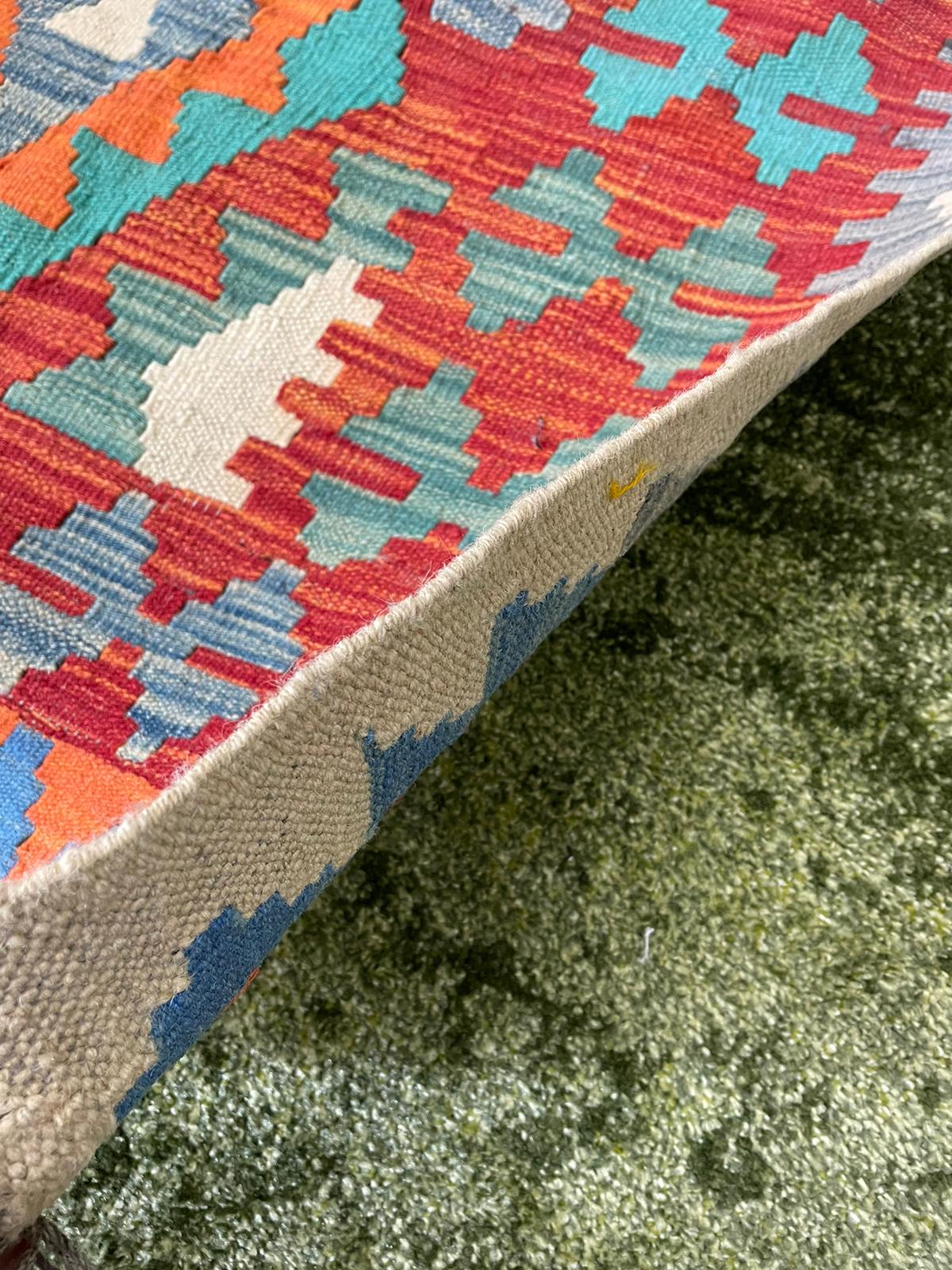 AFGHAN KILIM HANDMADE WOOL RUG