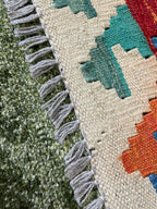 AFGHAN KILIM HANDMADE WOOL RUG