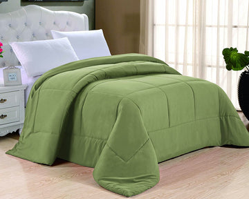 Twin ~ Down Alternative Comforter, Sage - GetSetHome Store