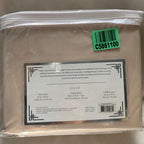 FULL ~1800 Series Bedding - 4 Piece Bed Sheet Set, Cream - GetSetHome Store