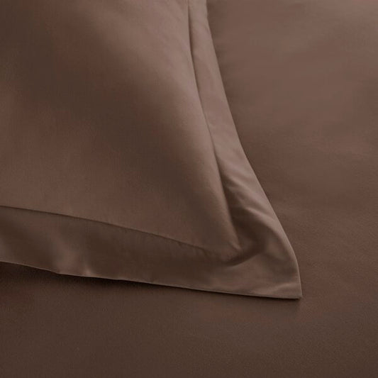 King - Pirtle Luxury Duvet Cover Set, Brown - GetSetHome Store