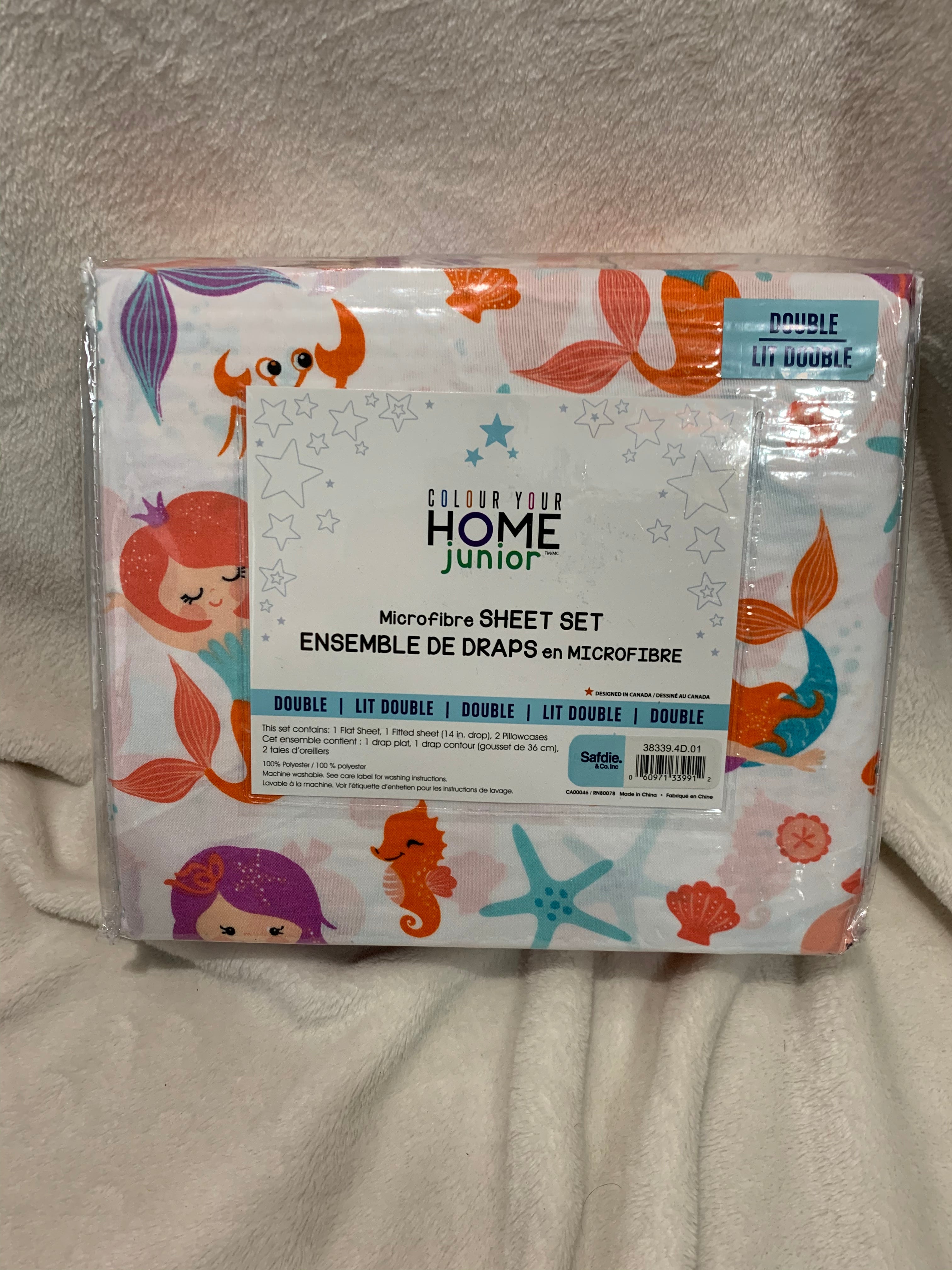 Full / Double ~ 4 Piece Sheet Set by Safdie and Co. - GetSetHome Store