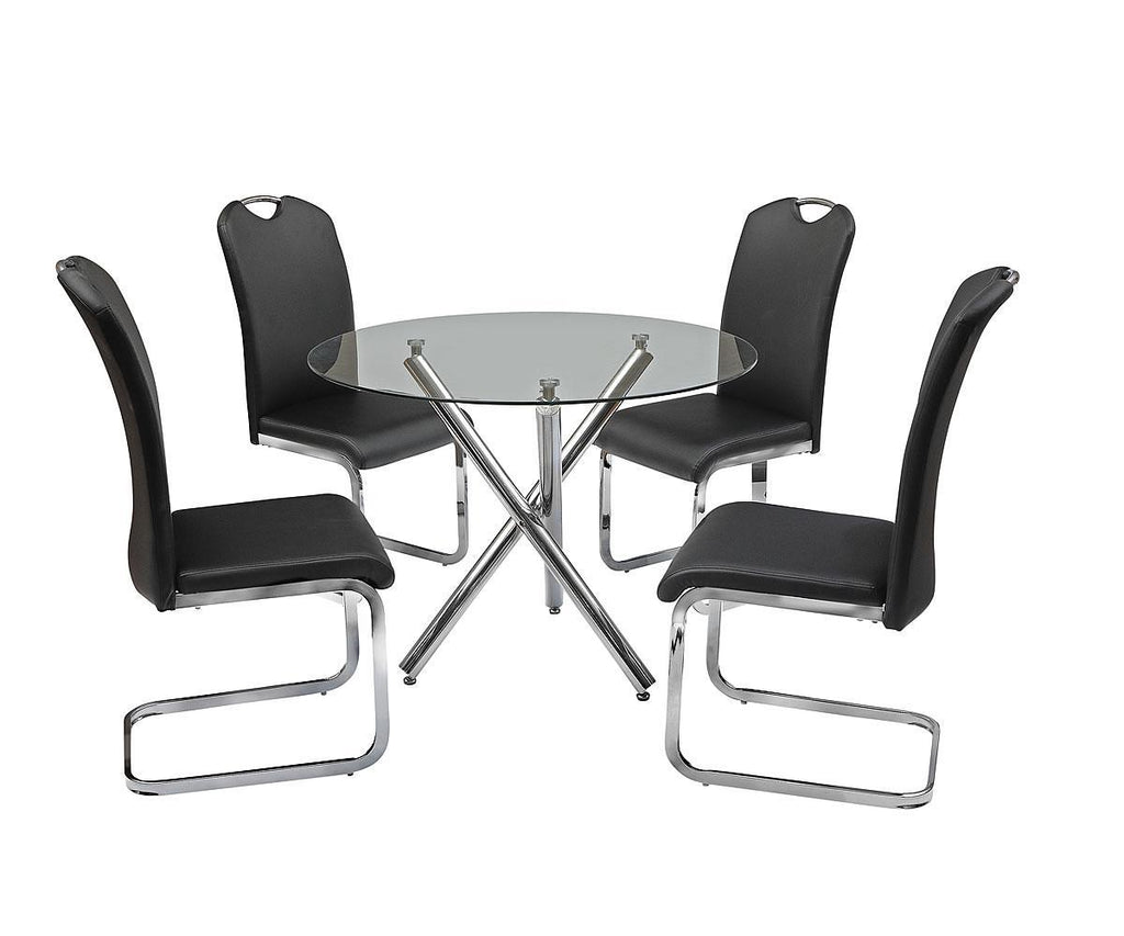 Lorie Leather Dining Chair (2 Per Box)