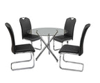 Lorie Leather Dining Chair (2 Per Box)