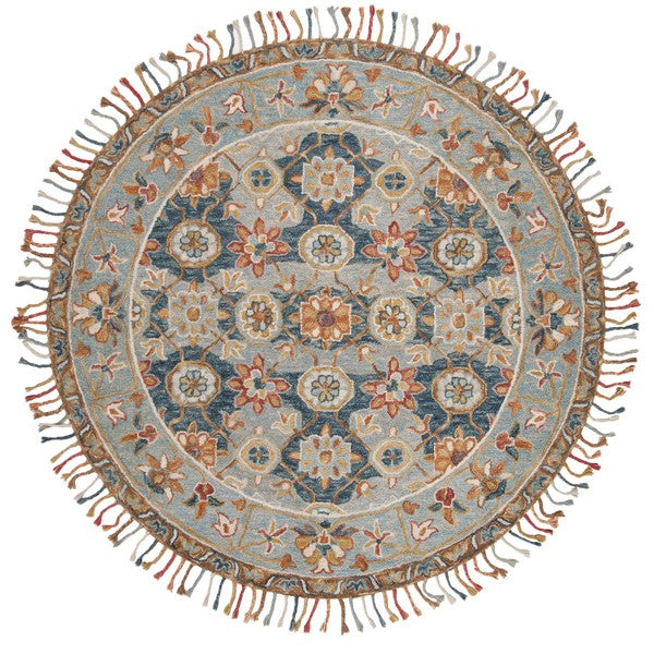 Rug ~ 7' Round, Aspen Collection APN110A, Safavieh - GetSetHome Store