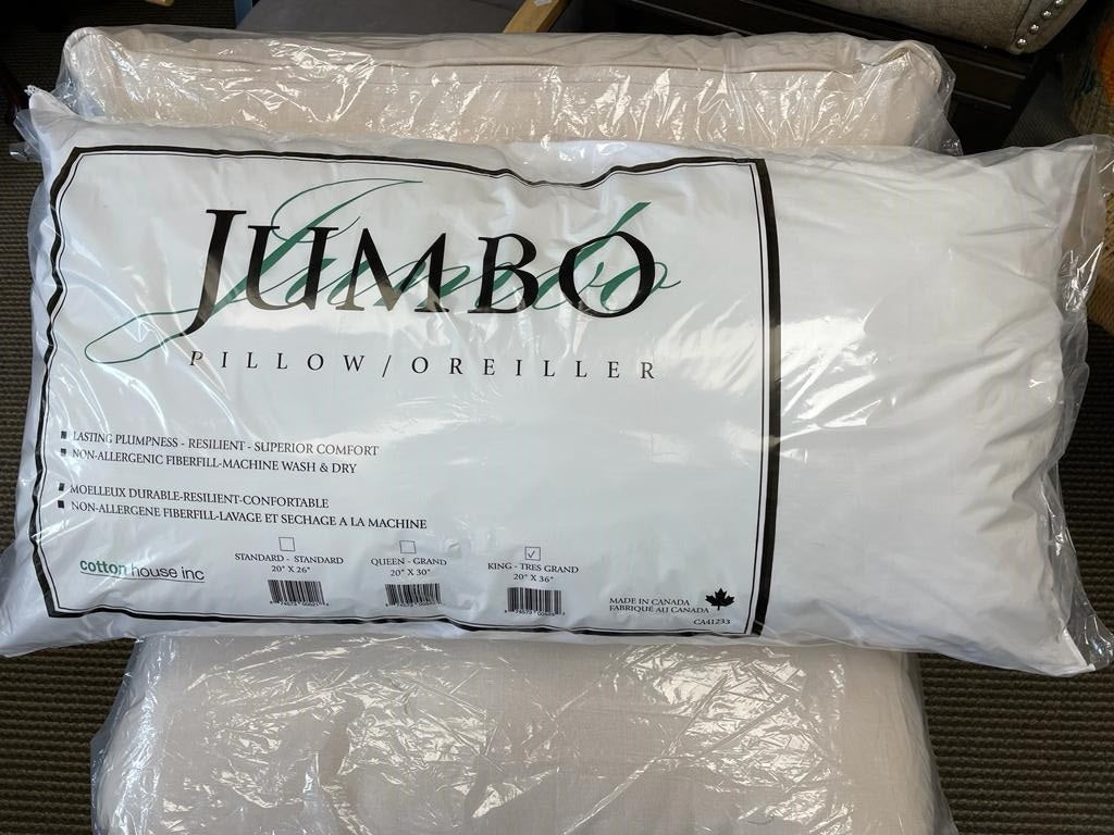 Cotton House - Jumbo Pillow Hypoallergenic King - GetSetHome Store