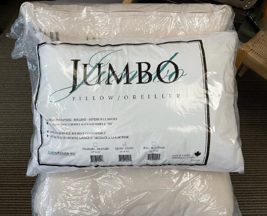 Cotton House - Jumbo Pillow Hypoallergenic Queen - GetSetHome Store