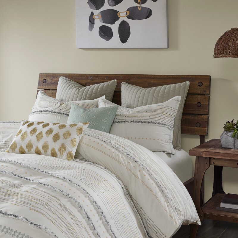 Leffel Printed Duvet Cover Set, Queen - GetSetHome Store