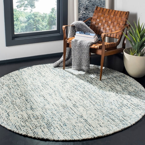 Safavieh Abstract Handmade Blue/Charcoal Area Rug - GetSetHome Store