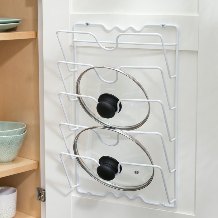 Prep & Savour Wall Or Cabinet Mount Lid Rack - GetSetHome Store