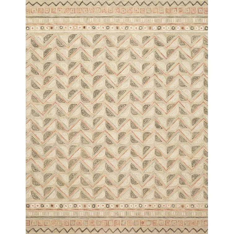 PRT-08 Taupe / Multi ~ Justina Blakeney × Loloi (5' X 7'6") - GetSetHome Store