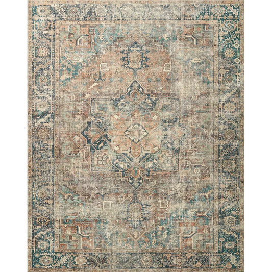 Margot Oriental Blue Area Rug Loloi II MAT-02 - GetSetHome Store