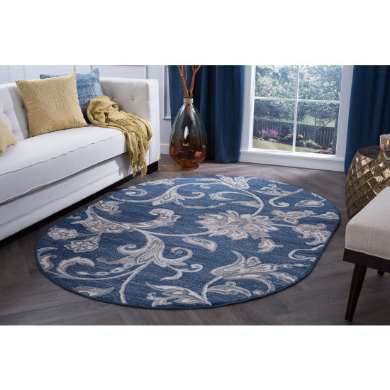 5'3'' x 7'3'' Oval Area Rug - GetSetHome Store