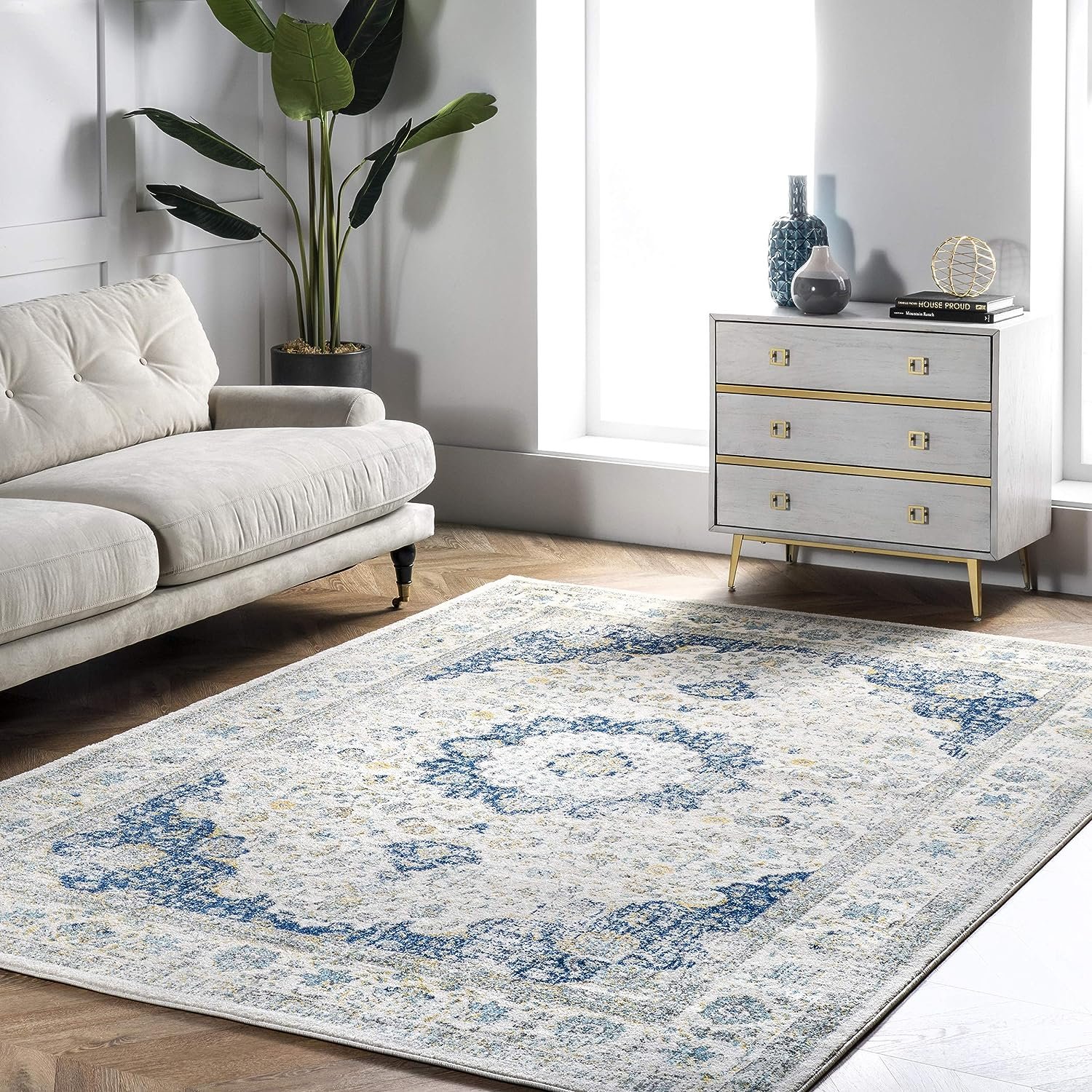 NULOOM VERONA VINTAGE PERSION LOOK AREA RUG