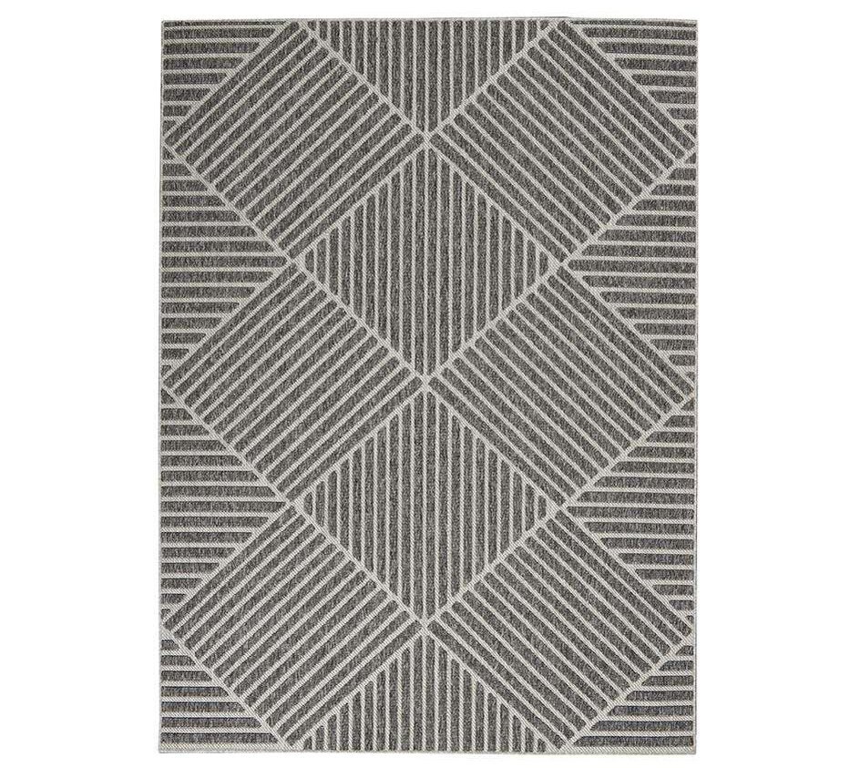 Nourison Cozumel Dark Grey Area Rug